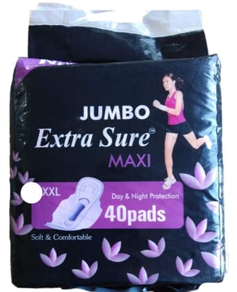 Sanitary Pads/ Napkins For Women Pack of 40 XXL