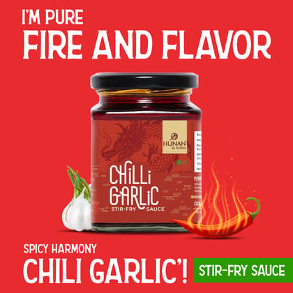 Spicy Harmony: Hunan Chili Garlic Sauce-Pack of 1