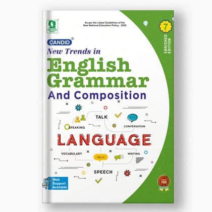 Candid New Trends In English Grammar and Composition - 7-Grade 07 / English