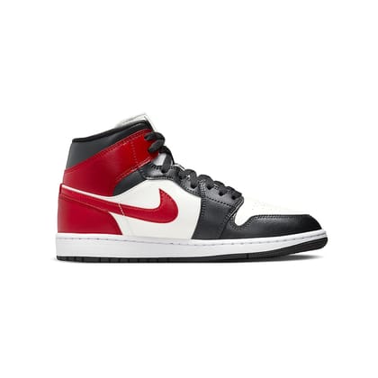 Air Jordan 1 Mid Gym Red Off Noir Sale-UK 2.5