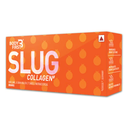 Bodyfirst Collagen Slug, Orange - Pack Of 7