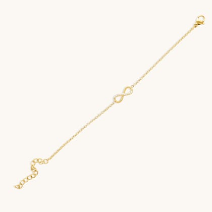 Infinity Bracelet - 18K Gold Plated