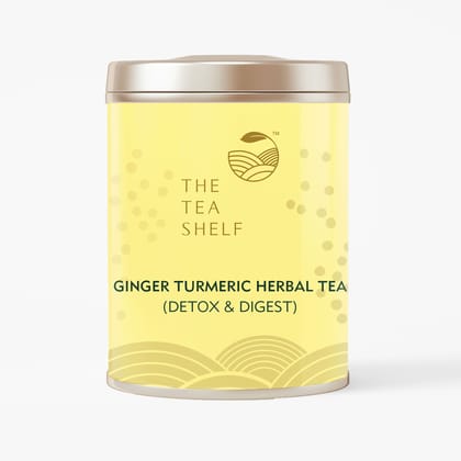 Ginger Turmeric Herbal Tea-50gm Loose Tea (25 Servings)