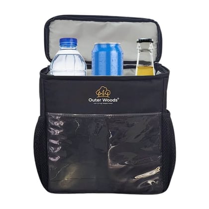 Outer Woods Insulated Cooler Bag for Cars & SUVs-Black