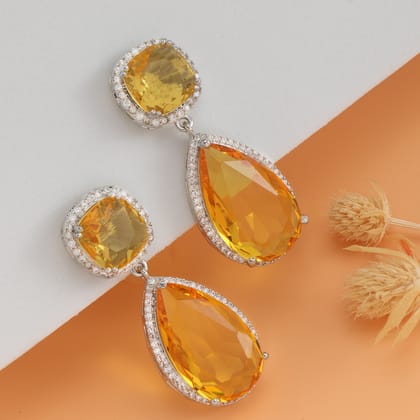 Citrine Dhia Danglers