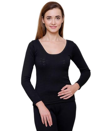 Bodycare Woollen Thermal Tops - Black Pack of 1 - None