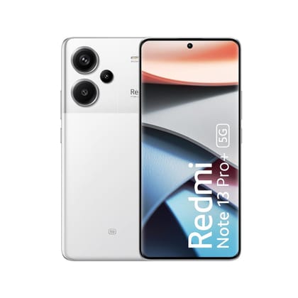 Redmi Note 13 Pro Fusion White 8GB RAM 256GB Storage  Worlds first Mediatek 7200 Ultra 5G  200MP Hi-Res Camera  1.5K Curved AMOLED  120W HyperCharge-Fusion White