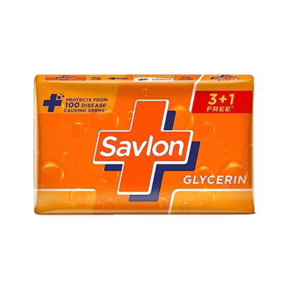 Savlon Glycerine Soap,BOGO(75 gm x 3 + 1), 300 gm Pack