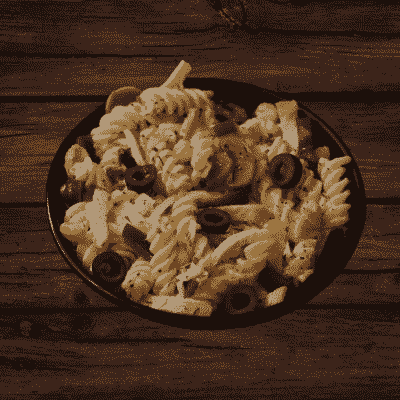Americano White Sauce Pasta Non-veg
