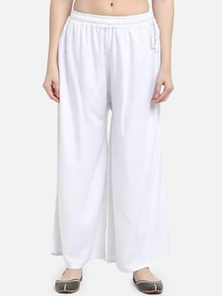 Flared Regular Ethnic Palazzos