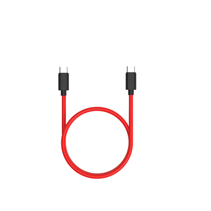 TwanceTC20R PVC - Type C to Type C fast Charging & data transfer Cable, 1 Meter, Red color