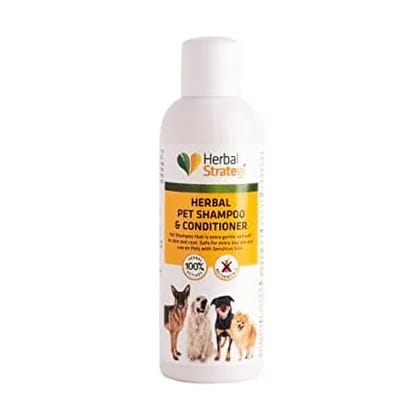 Herbal Strategi Pet Shampoo and Conditioner 100ML