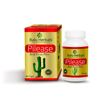 BALU HERBALS AYURVEDA Pilease 60 Capsules Capsule 100 gm Pack Of 1