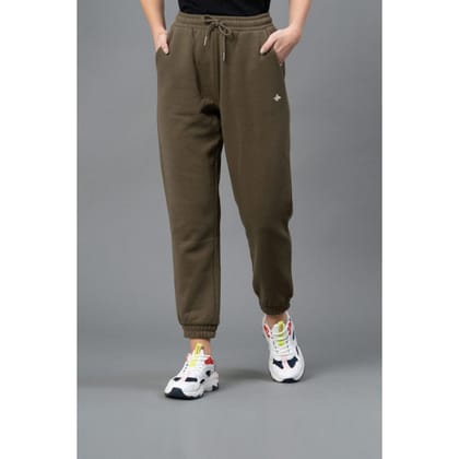 Mode By Red Tape Women Olive Solid Jogger