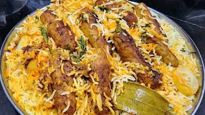Chicken Seekh Biryani [6 Person]