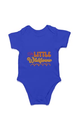 Little Wildflower – Blooming with Charm!-Royal Blue / 0-5Months