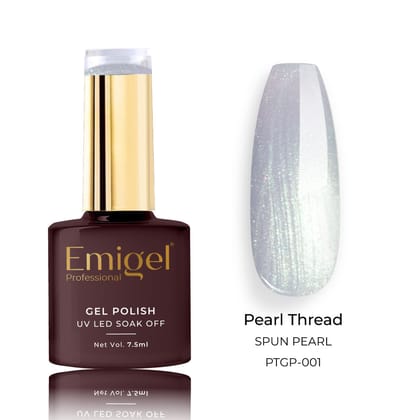 Emigel - Pearl Thread UV Gel Polish - 10 Shades-SPUN PEARL