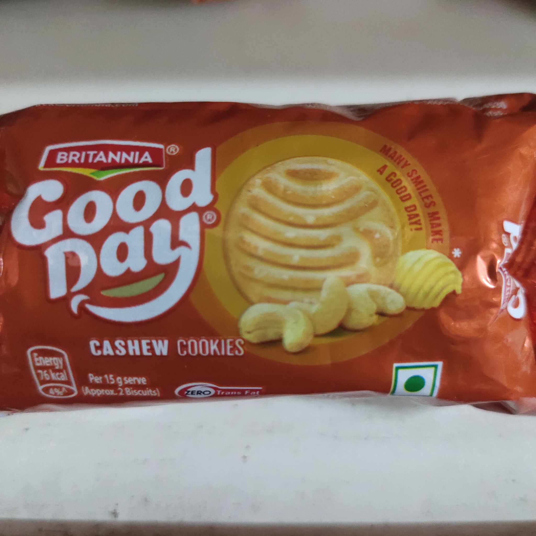 Britannia gooday cashew cookies biscuit