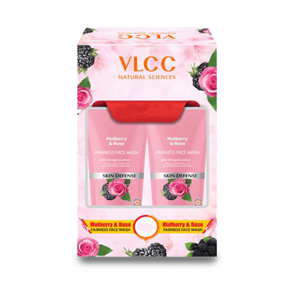 VLCC Mulberry & Rose Face Wash, 150 ml Bottle