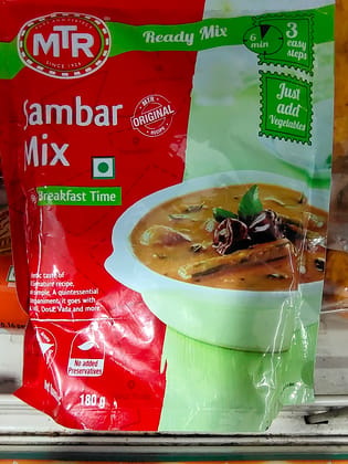 MTR sambar ready mix