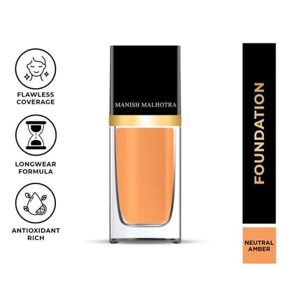 Manish Malhotra Foundation- Neutral Amber