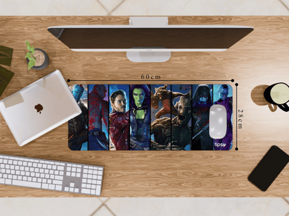 "GUARDIANS OF GALAXY" Gaming Mousepad – Elevate Your Gaming Experience-Medium (28CM x 60CM)