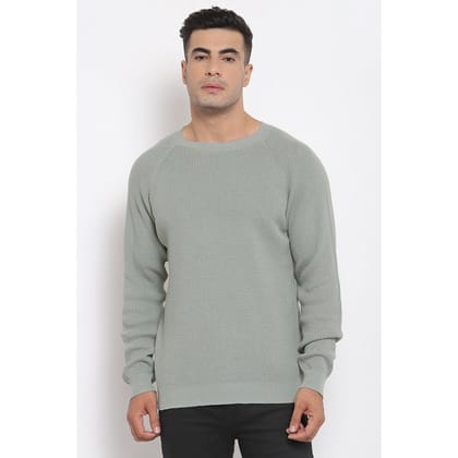 Red Tape Men's Pastel Green Sweater