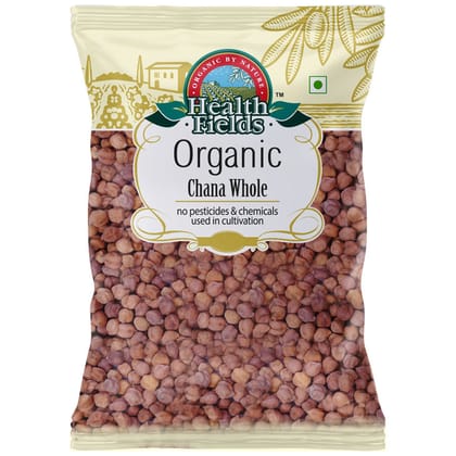 Health fileds Organic Chana Whole (Kale Chane) 1Kg