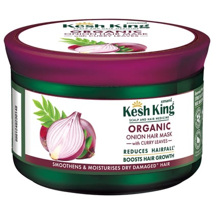 Kesh King Organic Onion Hair Mask With Curry Leaves - 200ml