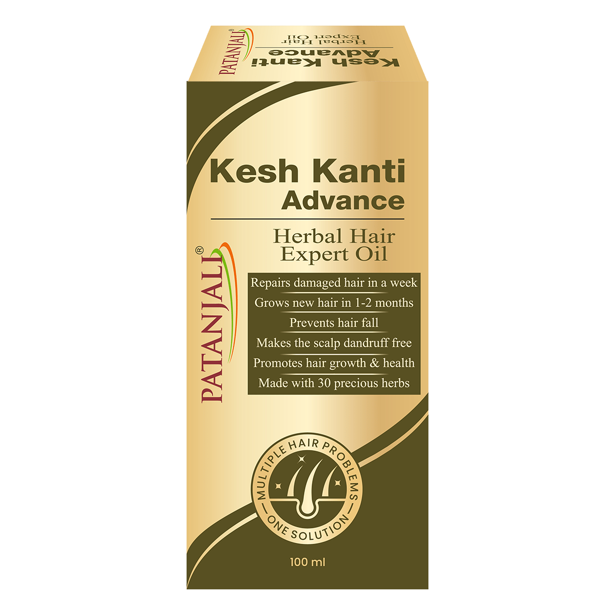 Patanjali Kesh Kanti Advanced Herbal Expert Hair Oil 30ml