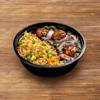 Veg Manchurian Bowl