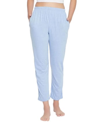 Clovia Rayon Pajamas - Multi Color Single - L