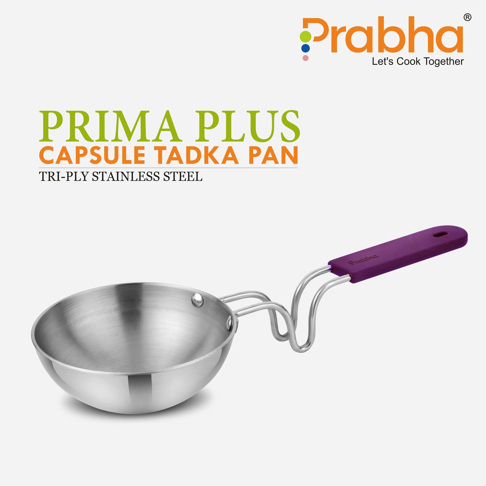 Prima Plus Capsule (Bottom) Tadka Pan-11CM / 0.25L