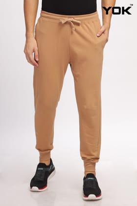 SimplySolid Brown Joggers-S