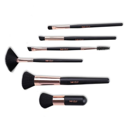 Moraze Makeup Brush Combo Pack For Women Pack Of 6-Moraze Makeup Brush Combo Pack For Women (Pack Of 6) - Default Title