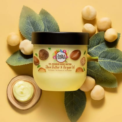 Buds&Berries Oil Nourish Shea Butter & Argan Oil Body Butter (200 ml)