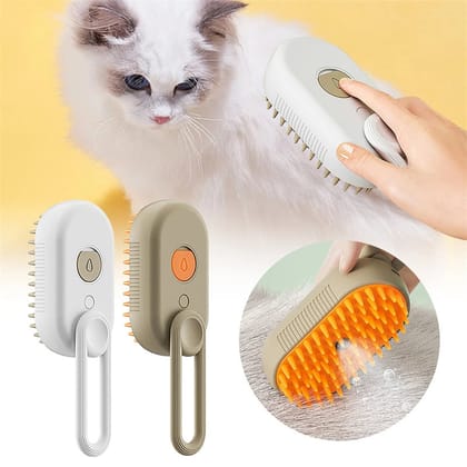 3-In-1 Electric Pet Steam Brush-Set of 2