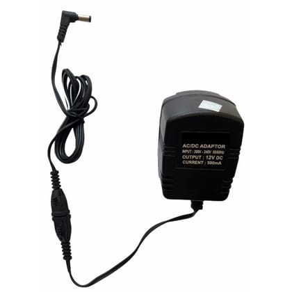 12V 500mA DC Supply Power Adapter with DC Pin