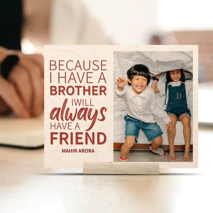 Personalised | Brother and Friend-10x8 Inch