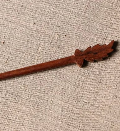 ‘Shilpi’ Wood Carved Jooda Pin