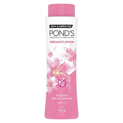 Pond's Dreamflower Fragrant Talc Pink Lily 100 g