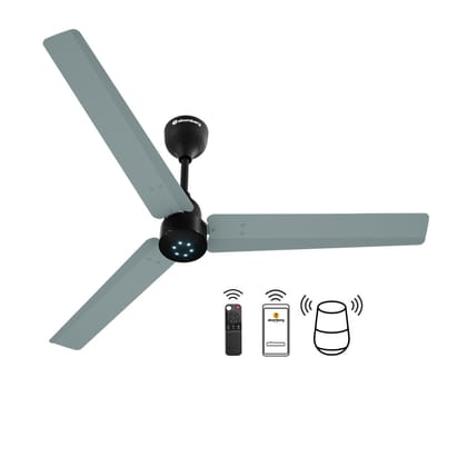 Atomberg Renesa Smart 1200 mm BLDC Ceiling Fan with IoT Remote Control  LED Indicators  Misty Teal-Atomberg Renesa Smart 1200 mm BLDC Ceiling Fan with IoT, Remote Control & LED Indicators | Misty