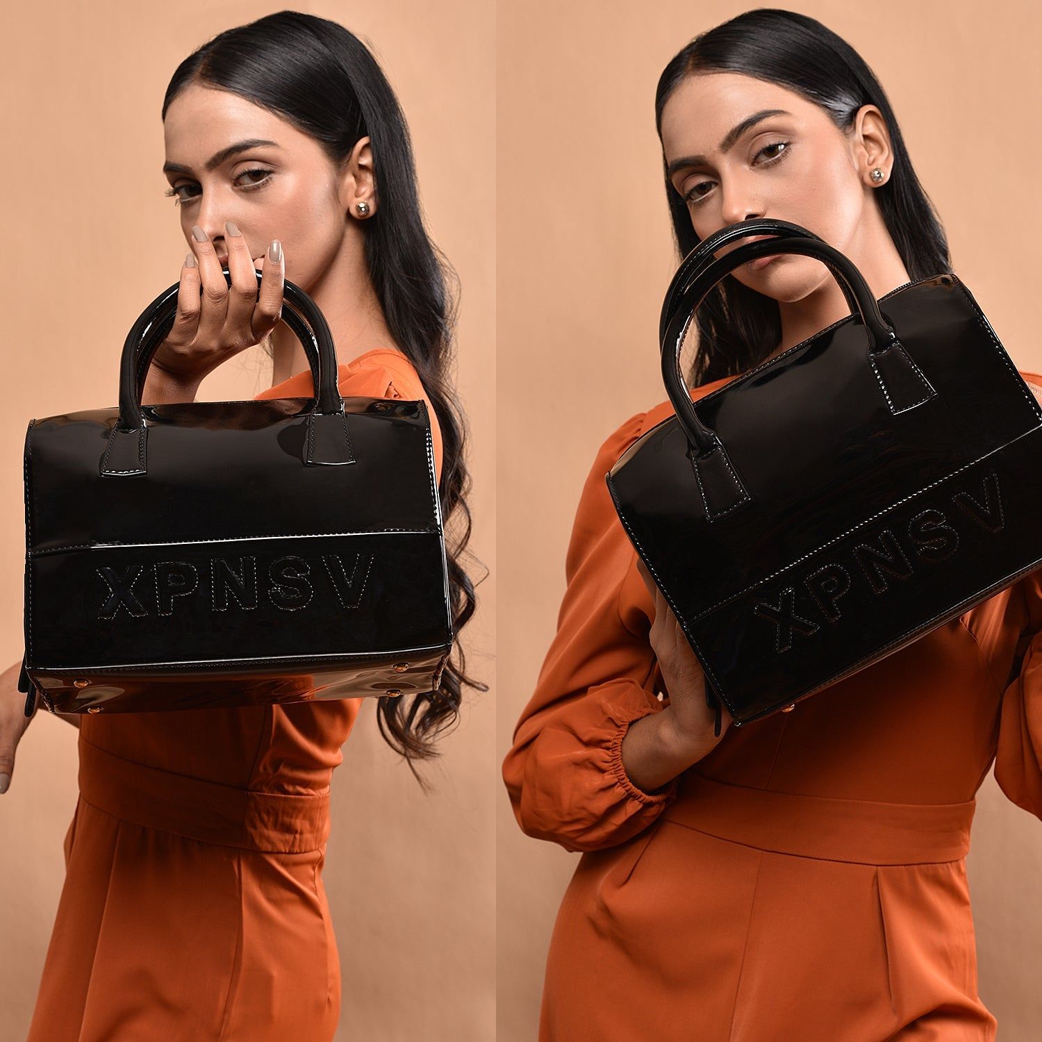 Poppy Candy Bag Black-Black