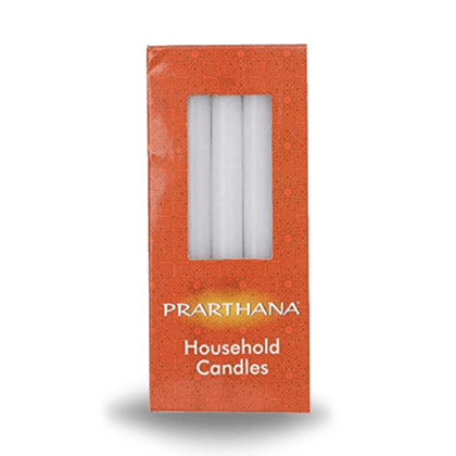 Prarthana Household Wax Candle, 5 Units Box