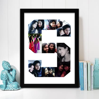 Personalized Alphabet Photo frame-A3(29.7 x 42cm)