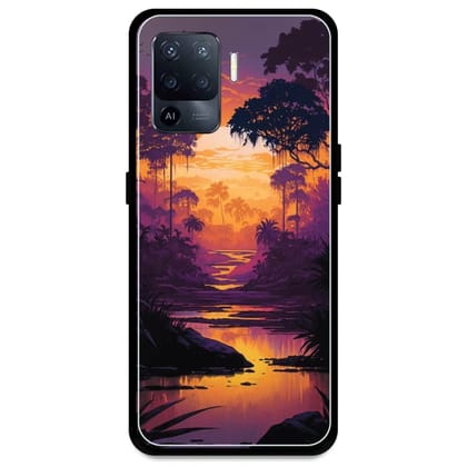 Mountains & The River - Glossy Metal Silicone Case For Oppo Models-Oppo A94