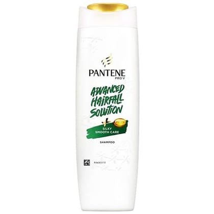 Pantene Pro-V Advanced Hairfall Solution Shampoo - Silky Smooth Care, Strengthens Roots, 180 Ml