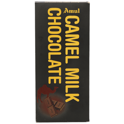 Amul Camel Milk Chocolate - Unique Treat Of Cocoa And Camel Milk, 150 G