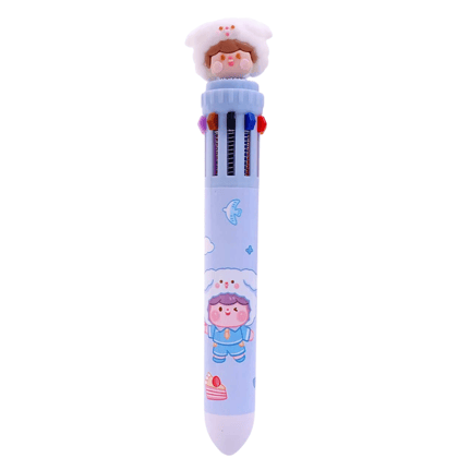 Kawaii Girl Animal Cosplay Pen - 10 in 1 - Single Piece-Dog