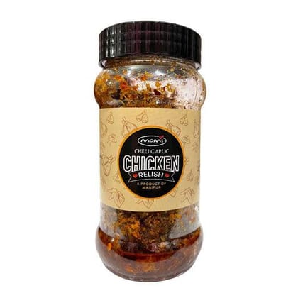 Mom's Chilli Garlic Chicken Relish (100% Halal) - 150 gm